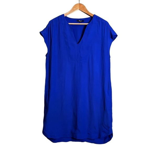 Madewell Blue du Jour Tunic Shirt Dress | size M - Picture 2 of 12
